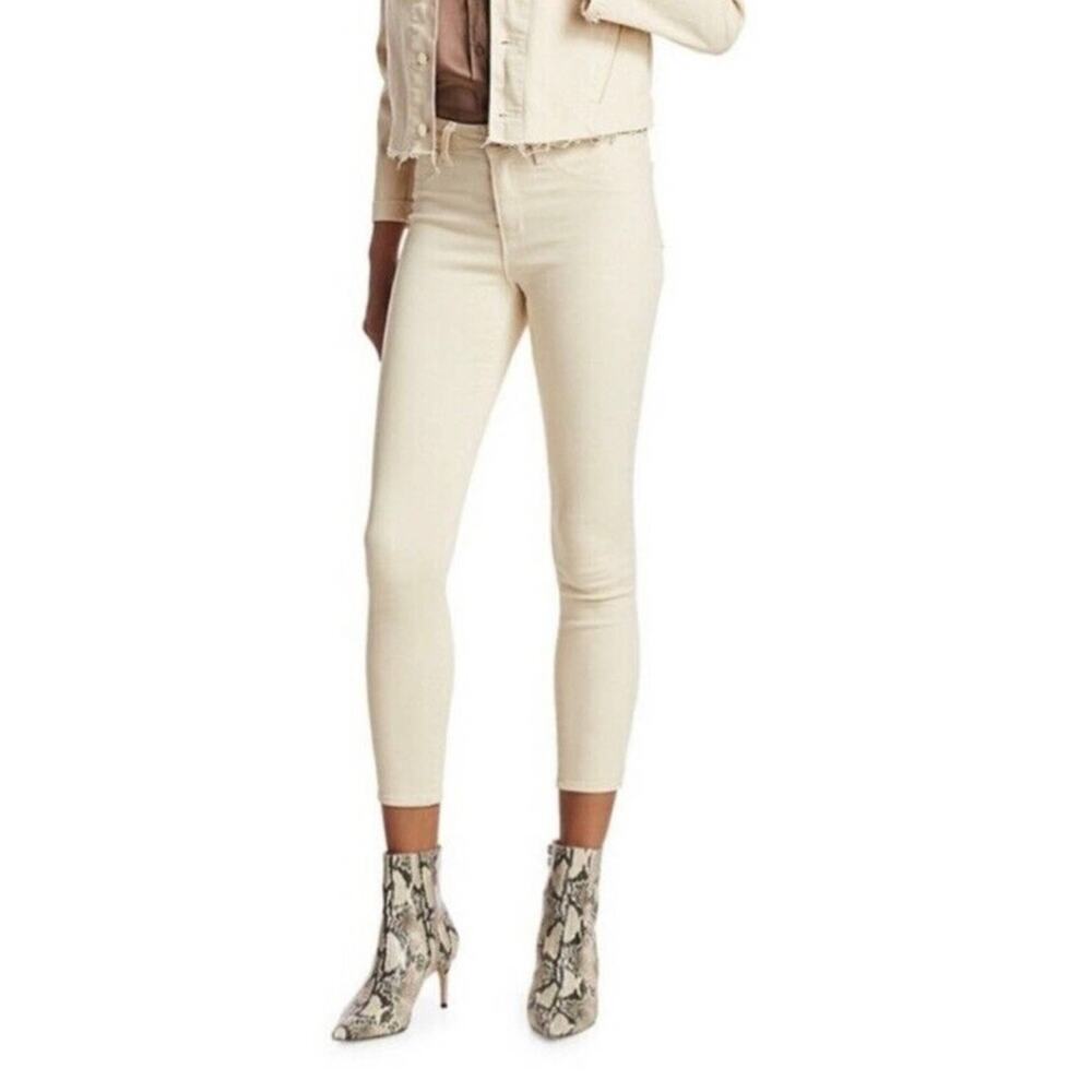 L’AGENCE Marguerite High Rise Skinny Coconut